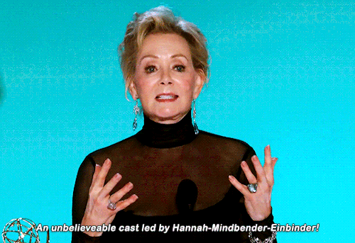 Jean Smart Accepting The 2021 Emmy Award For Best Actress In A Comedy Series For Hacks(and Her Co-star