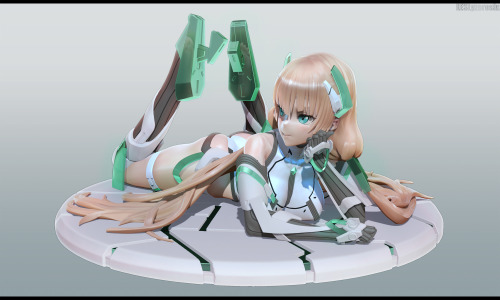 leslyzerosix:  [3D] Expelled From Paradise - Angela balzac PIXIV [WIP3] [WIP2] [WIP1] 