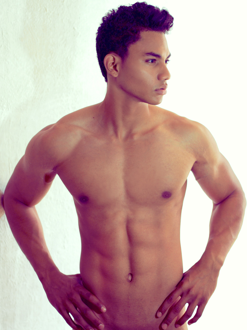 josephbleu:  Mr. Duane J. Moreno Sunkissed and Raw wearing only Calvin Klein’s
