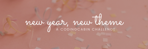 codingcabin:New Year, New Theme!Much like in 2019, we are kicking off the year with another color ch