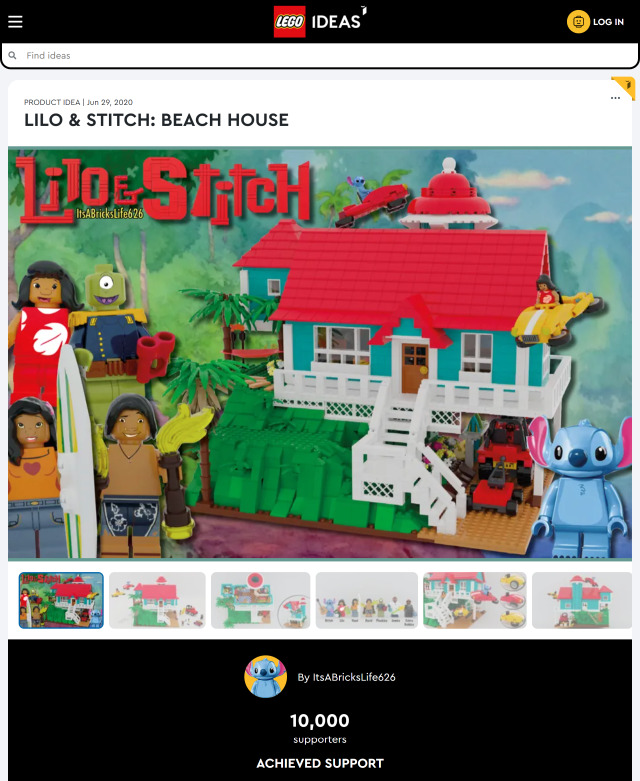 LEGO IDEAS - Lilo and Stitch