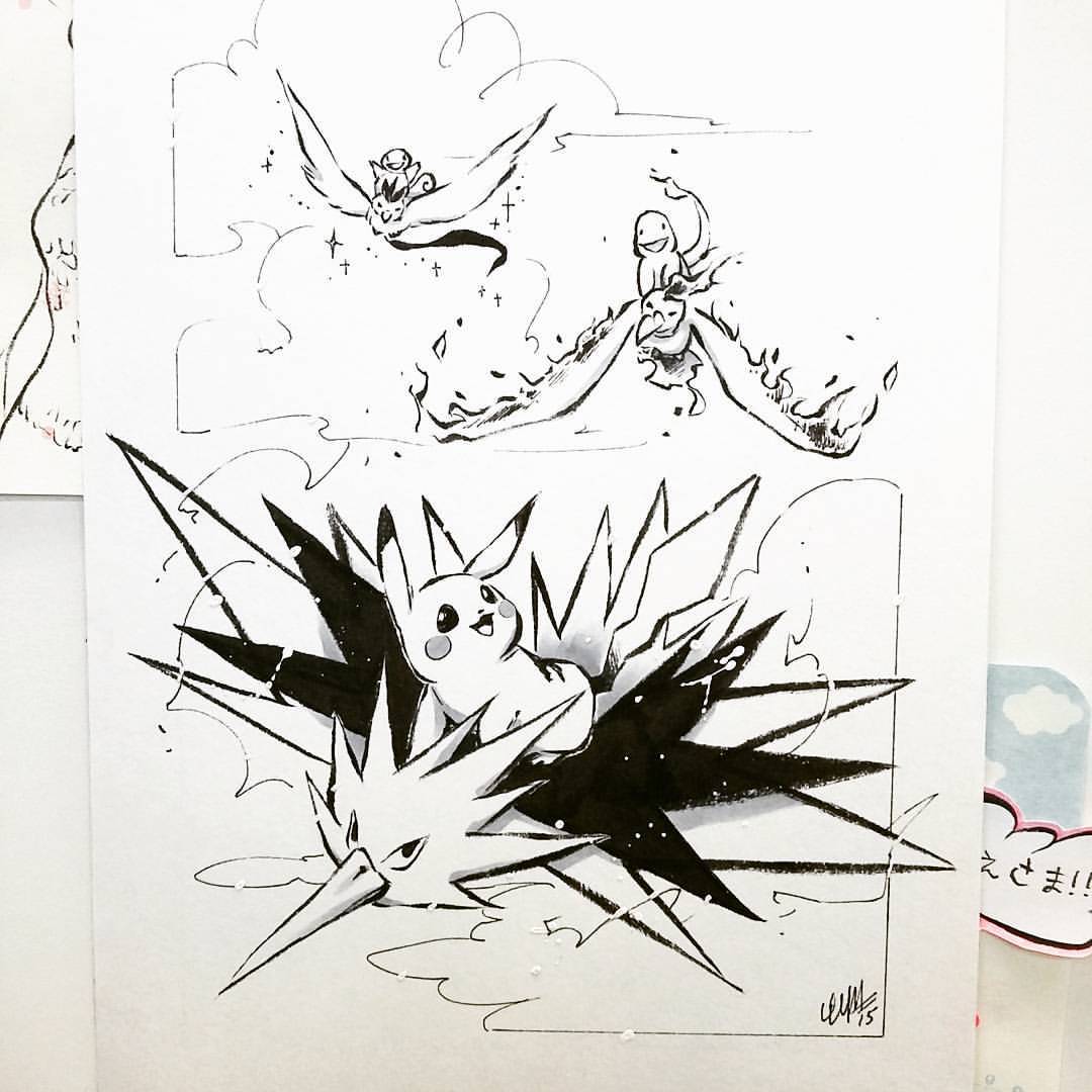 nagai13:  Inktober until now :) 8/10 - 15/10 