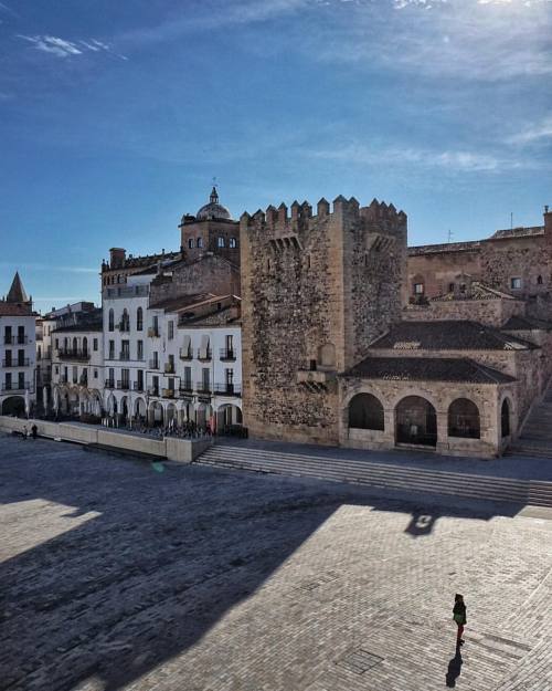 Plaza Mayor, Cáceres, Spain #plazamayor #caceres