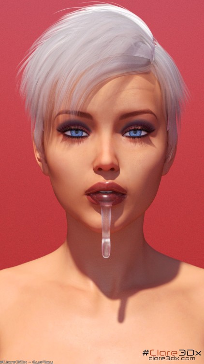#Clare3Dx - Render with Iray close ups