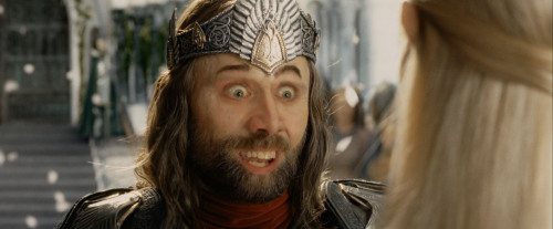 Nicolas Cage as Aragorn from The Return of the Cage