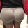 jhbootyisback:Big phat Latina butt cheeks in sweat pants. 