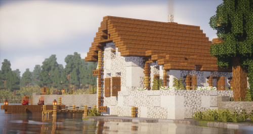 obscure-rain: A Shining Seaside Settlement ~Something I’ve been working on for awhile. It consists o