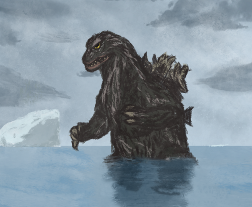 Godzilla in the arctic.