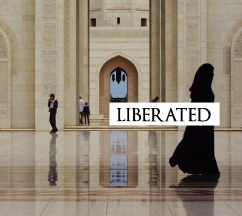 aesthetically-islamic:  Caption written by @sisterinblack : - “It is not oppressive. I feel li