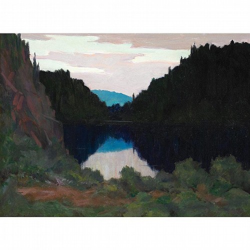 Twilight, Algoma , 1932George Agnew Reid (Canadian, 1860–1947)