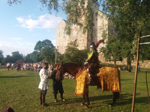 Tournament at Turku Castle, 2018This event has been on my Bucket’s list for ages and this summer  I 