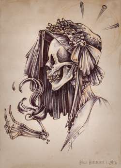 Vinceaddams:  Evara-Hargreaves:  Sketch Request From @Vinceaddams : “A Skeleton