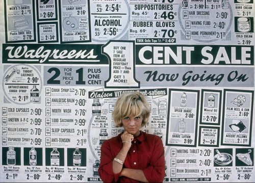  Sylvie Vartan photographiée par Jean-Marie Périer. 