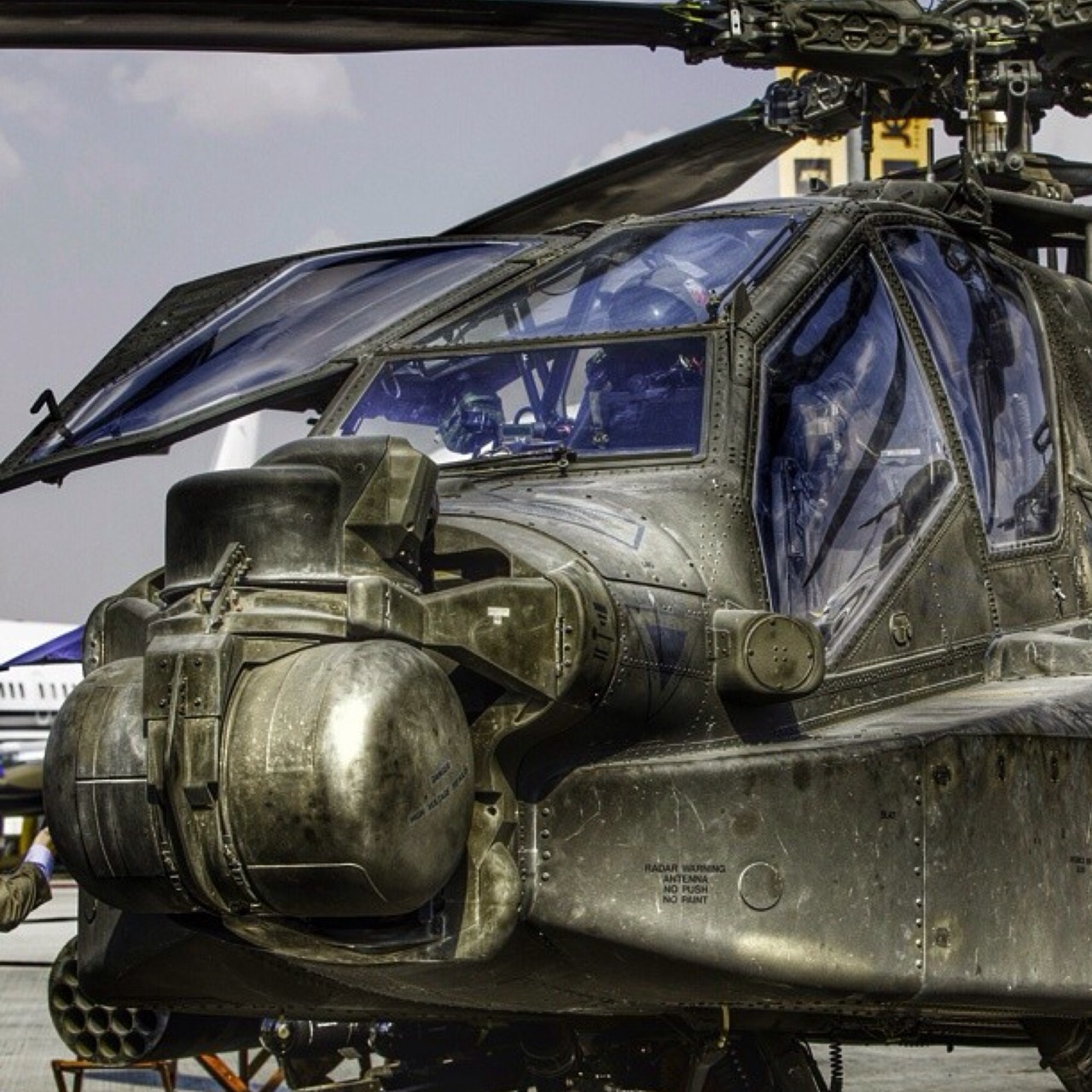 Abache Longbow At the Dubai Air Show
