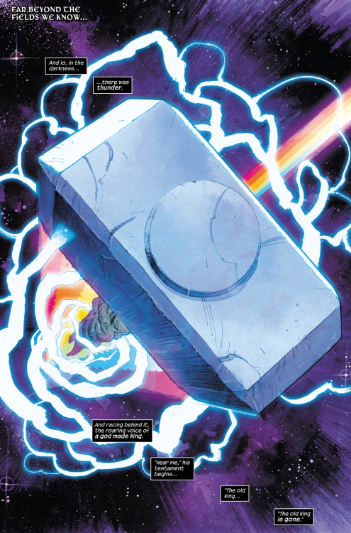 why-i-love-comics:Thor #1 - “The Devourer King” (2020)written by Donny Catesart by Nic Klein & M