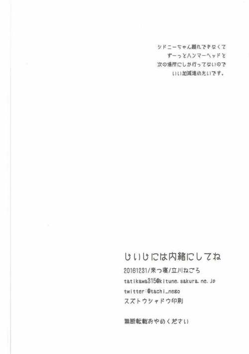 (C91) [Kitsune (Tachikawa Negoro)] Jiiji ni wa Naisho ni Shite ne (Final Fantasy XV) Part 3(C91) [来つ