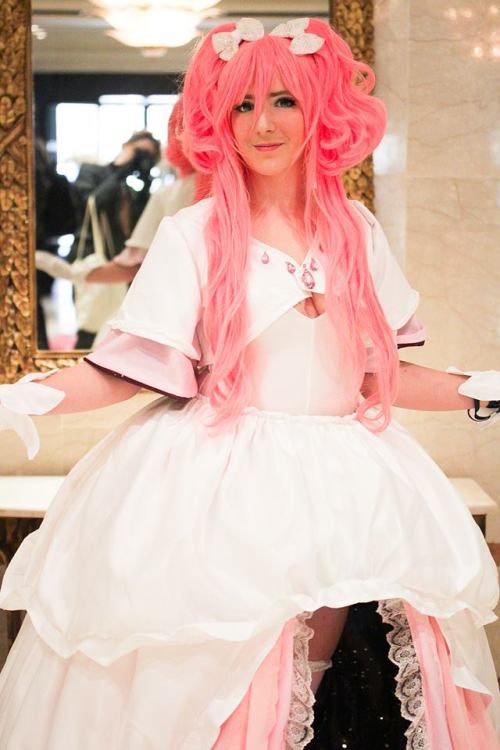 trichro:  Madoka Kaname Ultimate Form by trichro at Kitacon - Photos by A Shot in the Dark photograp