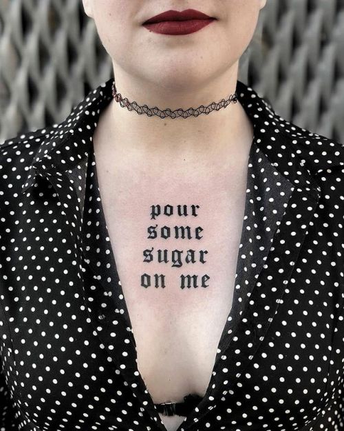Reposted from @loz_tattooer - Pour some sugar on me. Made at @southcitymarket . . . . #minimalarchiv