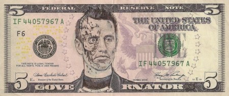 XXX theartattacks:  “Defacement of currency photo