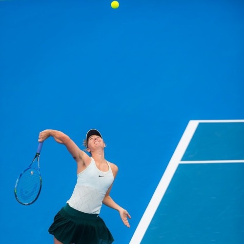 alwayswithsharapova:Maria Sharapova defeated Alison Riske 4-6 6-3 6-2 and is in the quarter-finals o