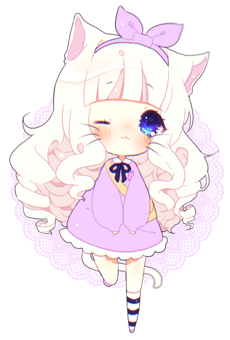 xmayuu:  Art for me from Charikoko ♥   Here are her links, she is amazing please