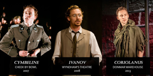 maryxglz: Flashback Friday: Tom Hiddleston + Theatre