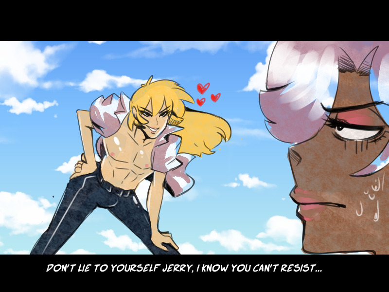   so yeah Jerry Hanson in a nutshell, its basically the premise. xDtapas.io/series/JERRYHANSON