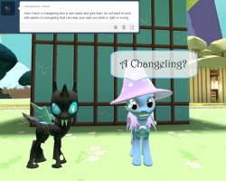 asktrixandberry:  Trixie: Uh…..  x3