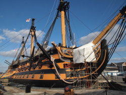 animalfunwithnature:  HMS Victory by ~pduffill