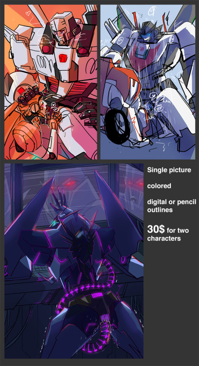 schandbringer:  schandbringer:   Schandbringer’s NSFW Commissions for people who have stopped caring prices: b/w sketch: 10$ for one or two characters. More characters would need to be discussed. single pic: 30$ for two characters (25$ for one character.