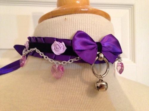 thekittencouturier:  A purple-icious custom order 💜