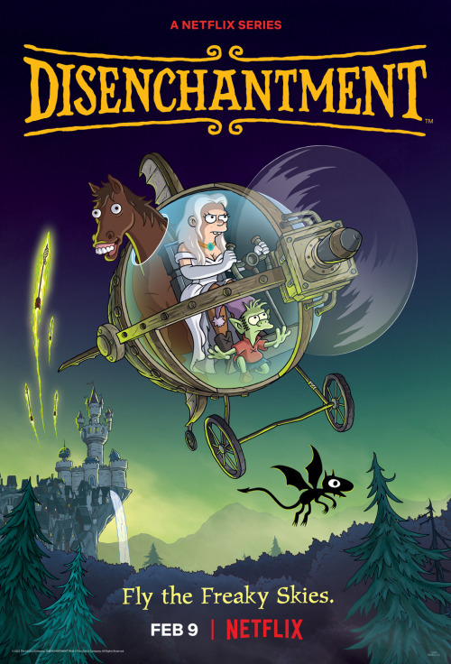 DISENCHANTMENT part 4 is now available on Netflix