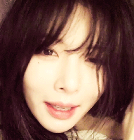 kgirlsftw:    hyunah_aa : ☺️💤   
