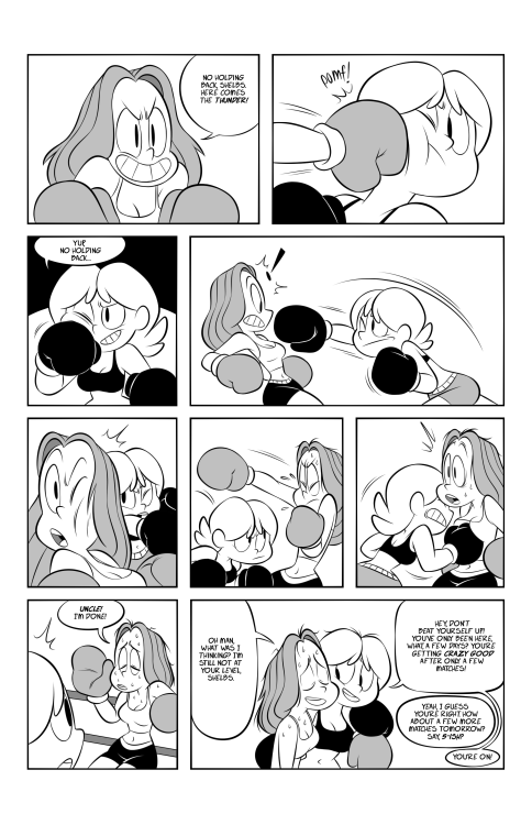 goopbloop:  A sequel to this comic, once again commissioned by the awesome andrewwillmore! Page 1 Full View Page 2 Full View