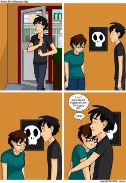 nerdsexandee:  Friendship, it’s how it works. Questionable Content # 2816