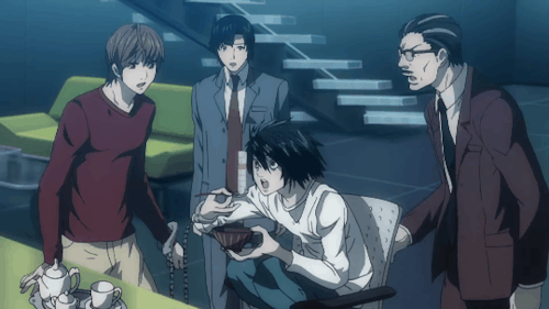 lawliet gif | Tumblr
