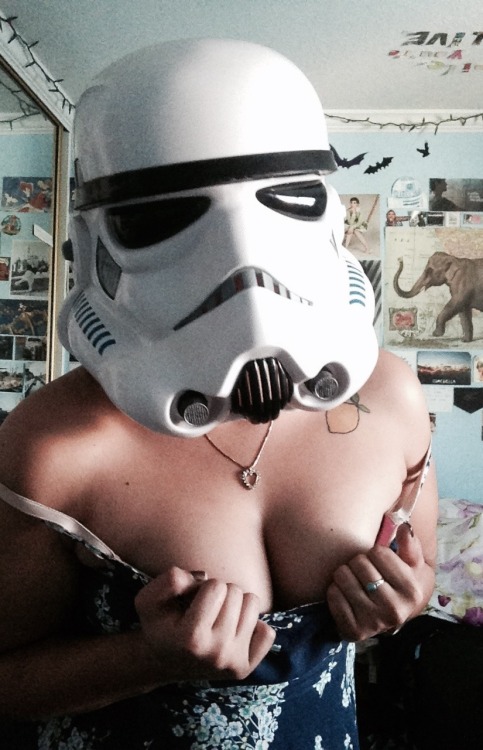 Sex forcegirls:  Say hello to this lovely stormtrooper, pictures