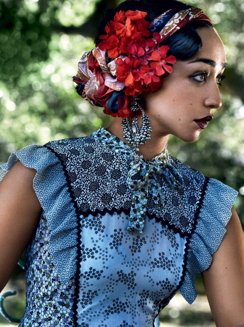 belle-ayitian: Ruth Negga | Vogue Magazine  Also Featuring Joel Edgerton