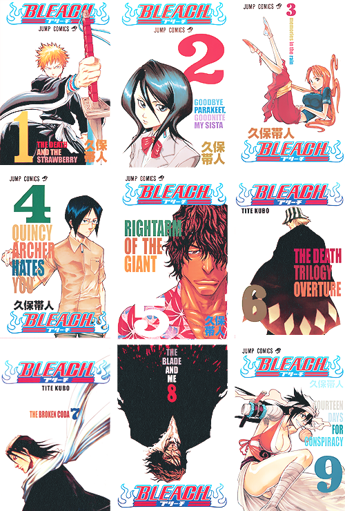 sawamuhra:   sawamuhra-deactivated20170628: bleach volume covers 1-72   