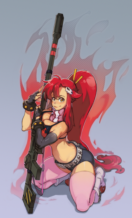 maiz-ken: fiery yoko littner High res, alt versions, & the PSD can be acquired on my patreon!Patreon.com/Maizken 