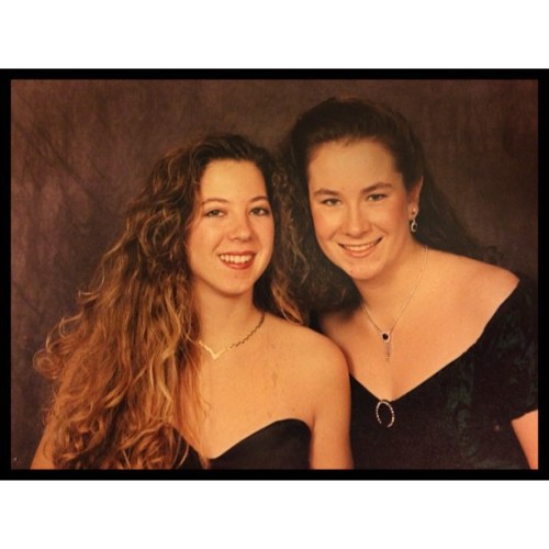 <p>#tbt to December of ‘91 when @eilynejusteilyne and I got invited to the youth society event of the season - the “Holiday Party” in Redding, CA. Oh boy we thought this was a big deal. You can tell how important we thought it was by the size of our hair. And there was a professional photographer and kids sneaking in booze and parents who controlled the guest list like a Buckingham Palace wedding. #90skids #smalltownlife</p>