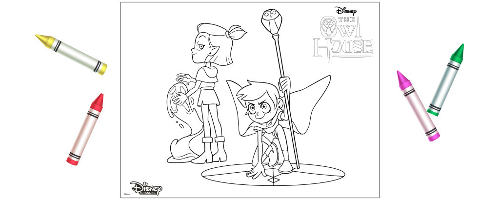 Owl House things — Offical owl house coloring pages! (X)