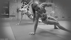 mma-gifs:  Alexandra “Stich” Albu MMA Training