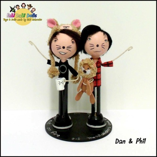 Our Dan and Phil doll is just well - phantastic