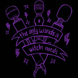 Recreationalwitchcraft:  Alainaewins:  ‘The Only Wands A Witch Needs’ Patch And