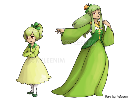 Slowly redrawing my Myths of Unova gijinka/humanizations for the comicfury site! Sorry for the spoil