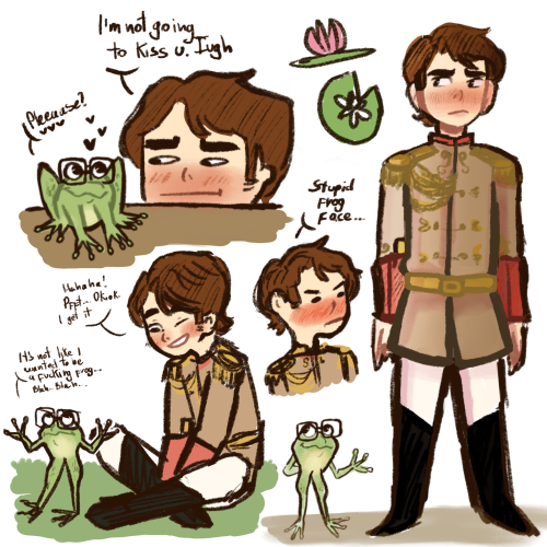 Reddie But Its A Princess And The Frog AU.