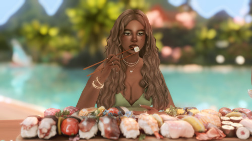 Eat All The Sushi Or Pay $400.... She Doesn't Have $400