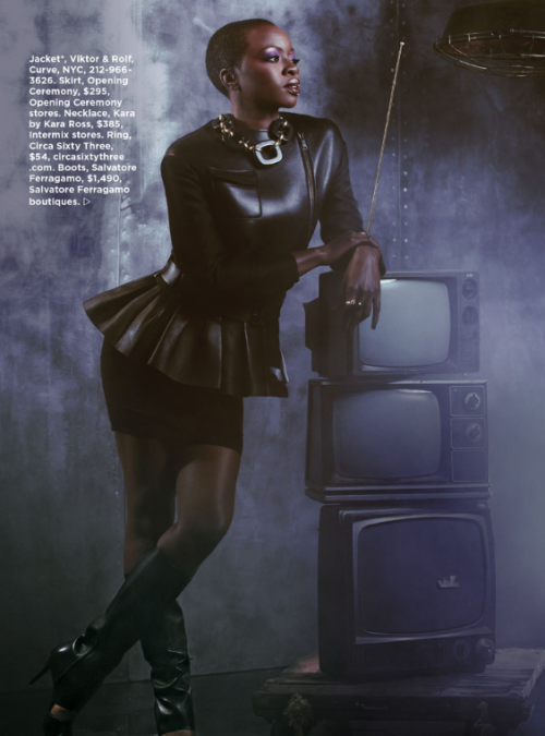 gradientlair: Danai Gurira in Essence looking REGAL and STUNNING and BEAUTIFUL and FLAWLESS! (Kudos 