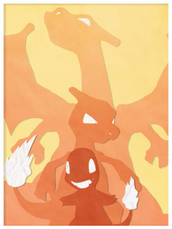 pixalry:  Pokemon Starters - Created by Amy S. Available as prints at her Society6 Shop. 